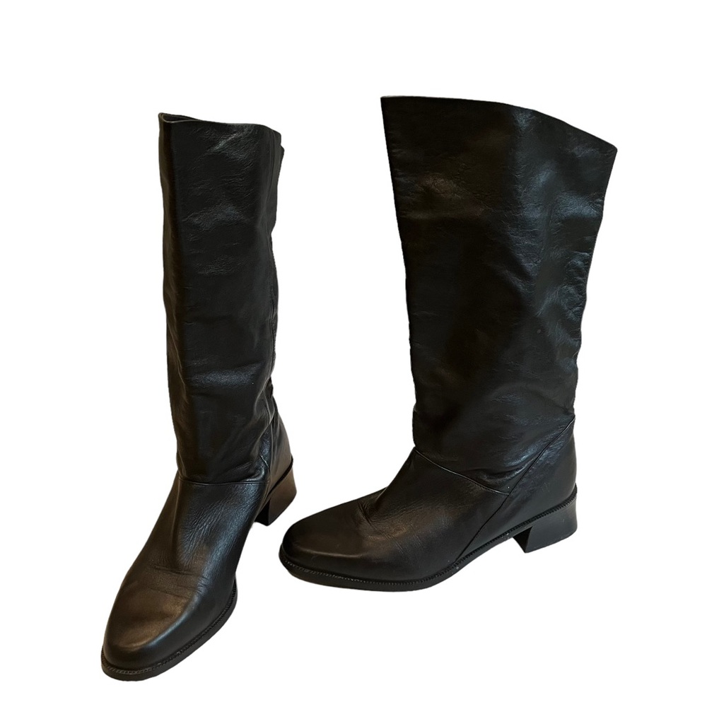 Vintage 80’s Mister Shoes Shara Leather Riding Boots